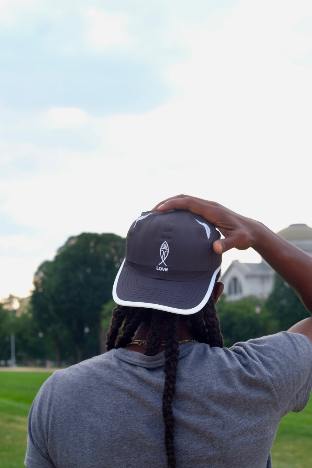 Black Athletic Cap