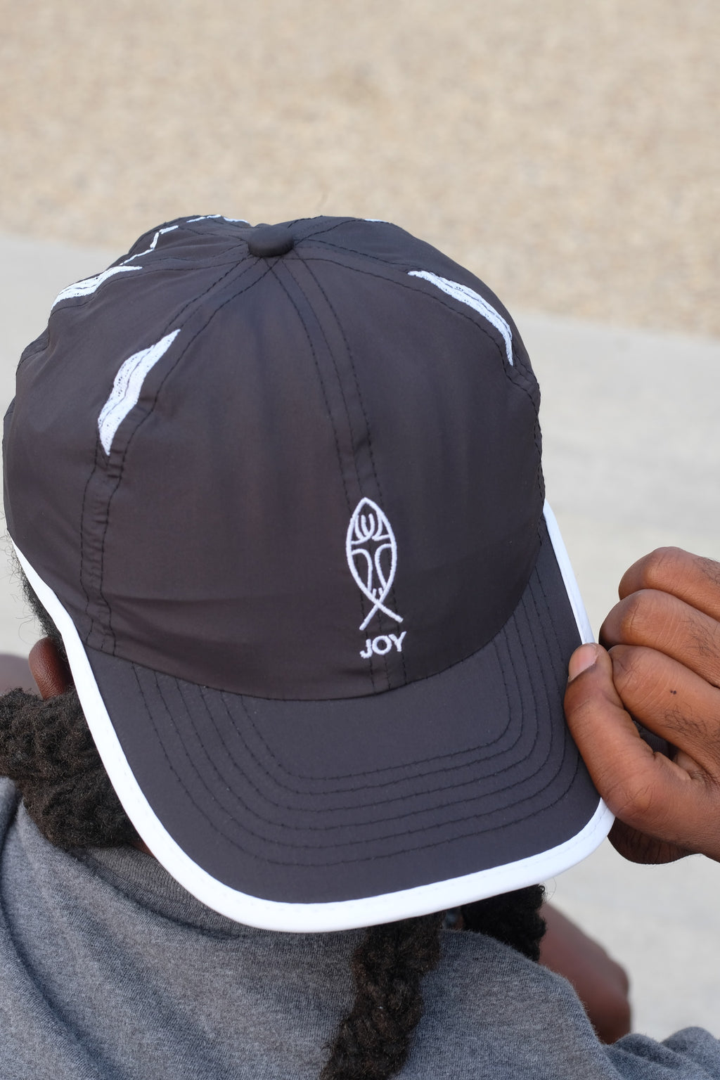 Black Athletic Cap