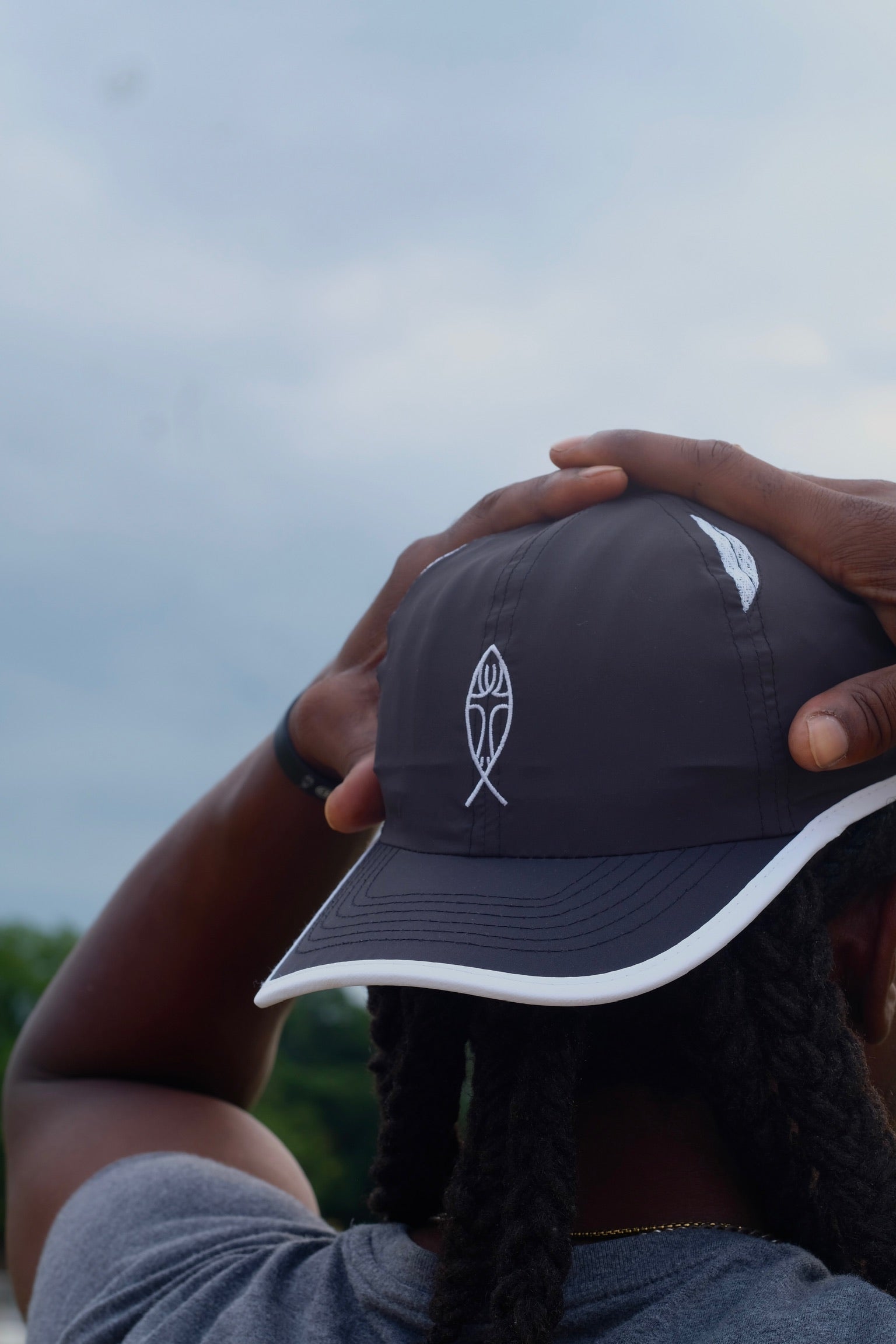 Black Athletic Cap