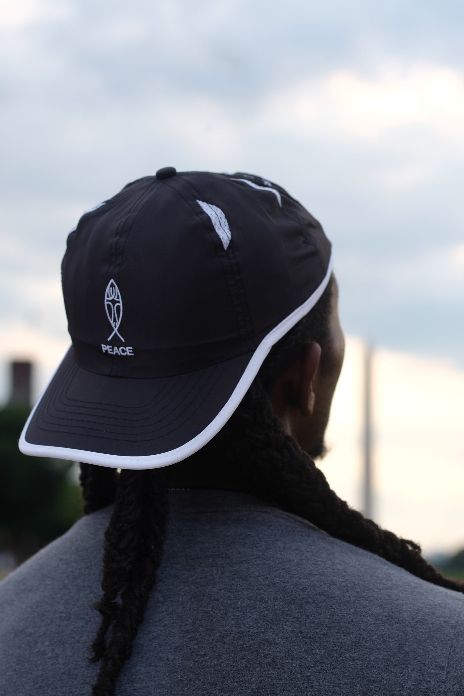 Black Athletic Cap