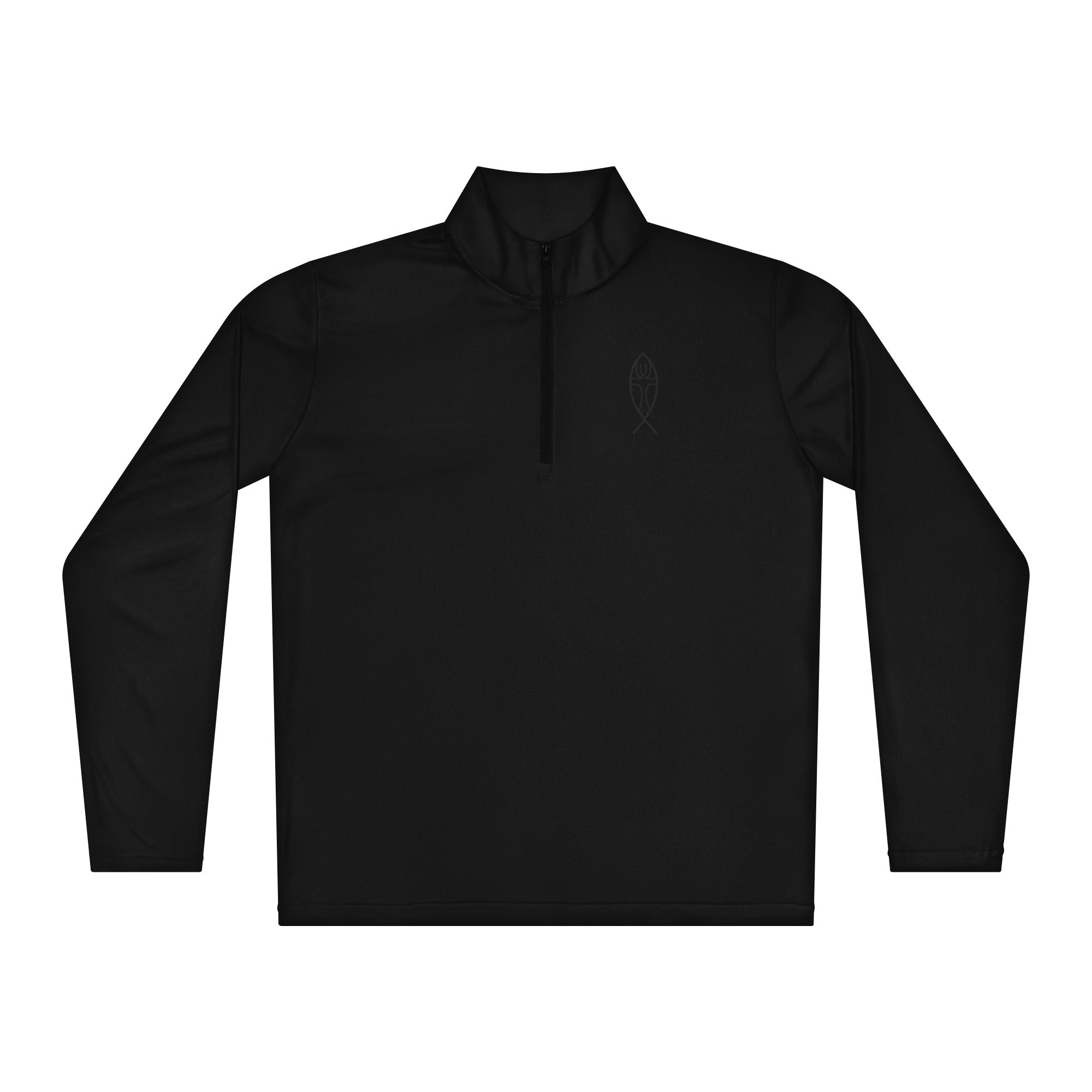 unisex-quarter-zip-pullover-
